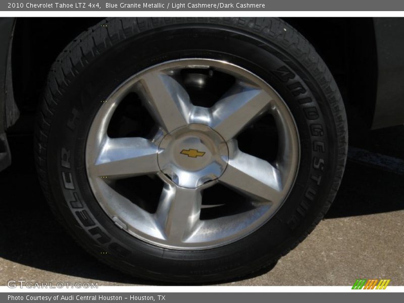 Blue Granite Metallic / Light Cashmere/Dark Cashmere 2010 Chevrolet Tahoe LTZ 4x4