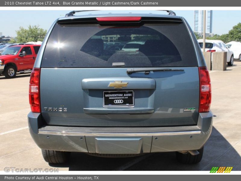 Blue Granite Metallic / Light Cashmere/Dark Cashmere 2010 Chevrolet Tahoe LTZ 4x4