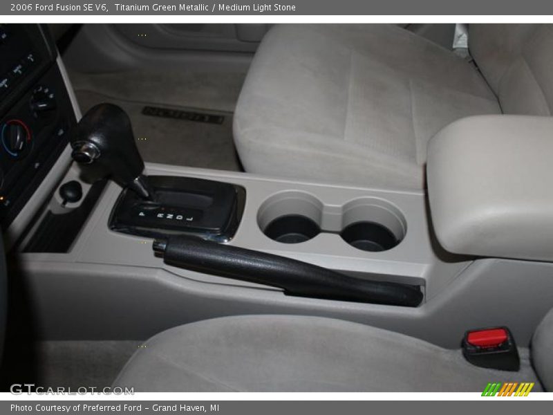 Titanium Green Metallic / Medium Light Stone 2006 Ford Fusion SE V6