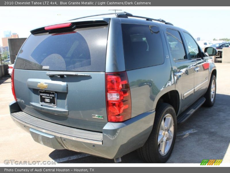 Blue Granite Metallic / Light Cashmere/Dark Cashmere 2010 Chevrolet Tahoe LTZ 4x4