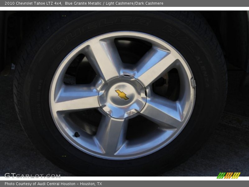 Blue Granite Metallic / Light Cashmere/Dark Cashmere 2010 Chevrolet Tahoe LTZ 4x4