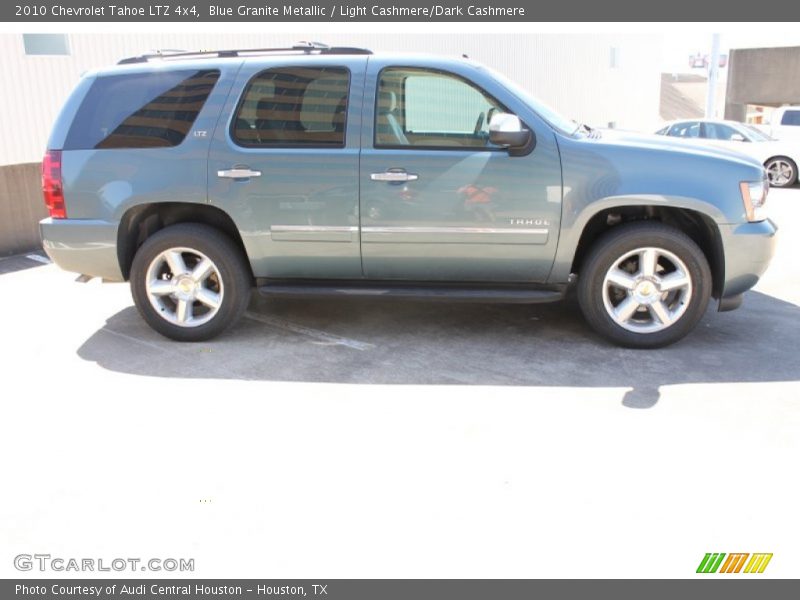 Blue Granite Metallic / Light Cashmere/Dark Cashmere 2010 Chevrolet Tahoe LTZ 4x4