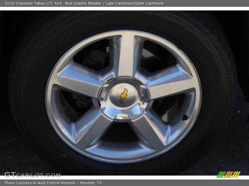 Blue Granite Metallic / Light Cashmere/Dark Cashmere 2010 Chevrolet Tahoe LTZ 4x4