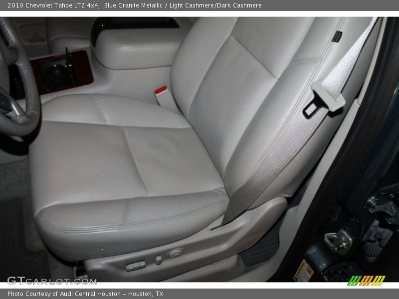 Blue Granite Metallic / Light Cashmere/Dark Cashmere 2010 Chevrolet Tahoe LTZ 4x4