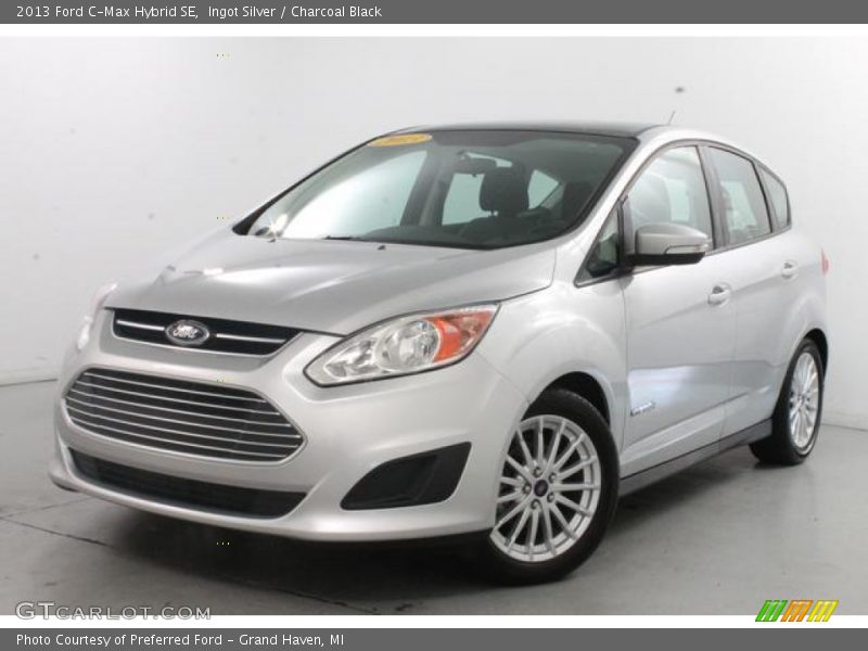 Ingot Silver / Charcoal Black 2013 Ford C-Max Hybrid SE