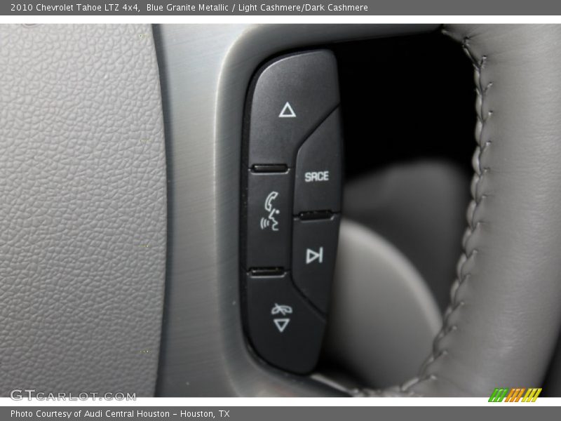 Blue Granite Metallic / Light Cashmere/Dark Cashmere 2010 Chevrolet Tahoe LTZ 4x4