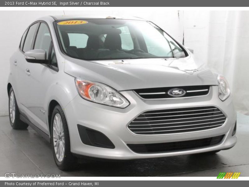 Ingot Silver / Charcoal Black 2013 Ford C-Max Hybrid SE