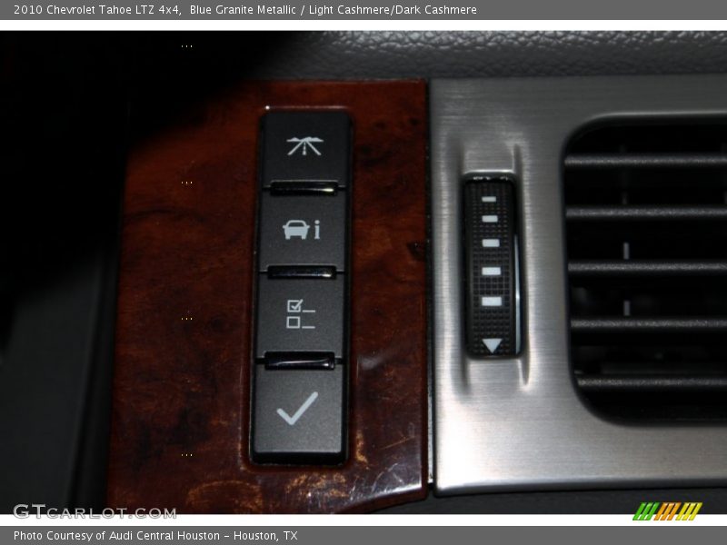 Blue Granite Metallic / Light Cashmere/Dark Cashmere 2010 Chevrolet Tahoe LTZ 4x4
