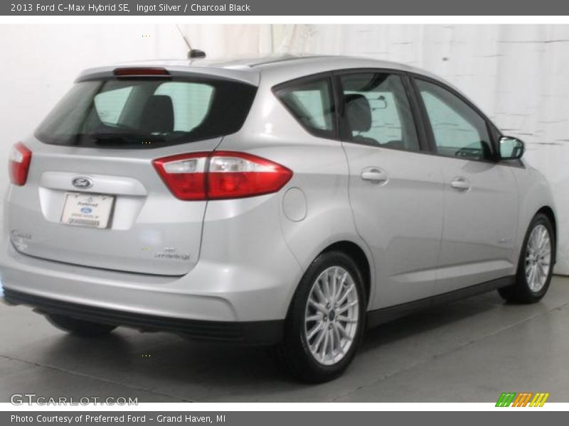 Ingot Silver / Charcoal Black 2013 Ford C-Max Hybrid SE
