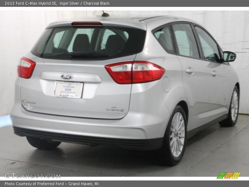 Ingot Silver / Charcoal Black 2013 Ford C-Max Hybrid SE