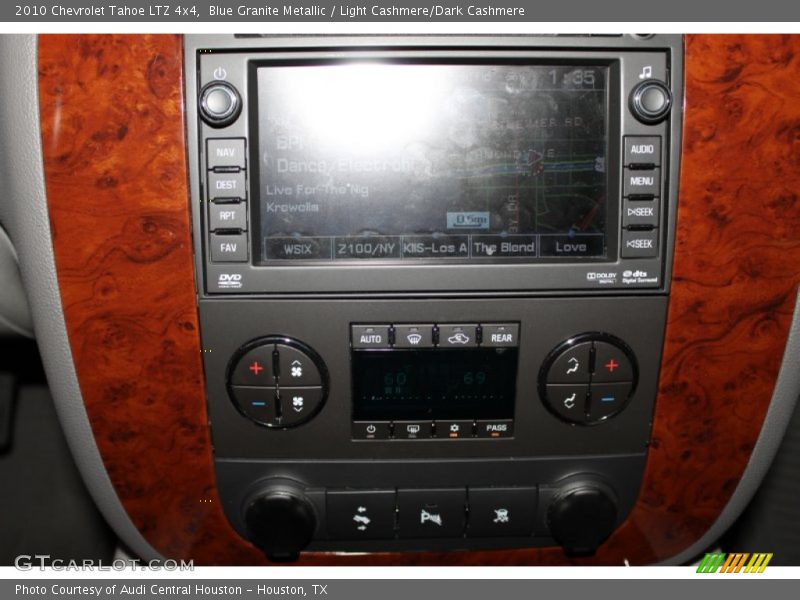 Blue Granite Metallic / Light Cashmere/Dark Cashmere 2010 Chevrolet Tahoe LTZ 4x4