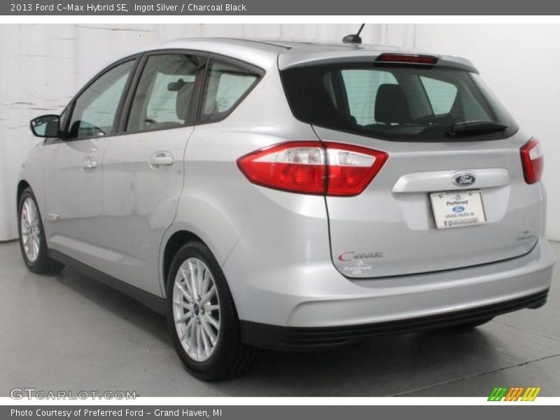 Ingot Silver / Charcoal Black 2013 Ford C-Max Hybrid SE