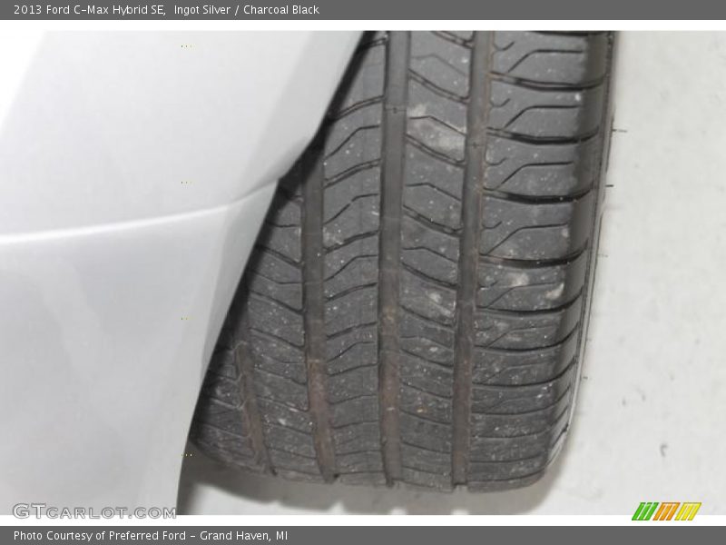 Ingot Silver / Charcoal Black 2013 Ford C-Max Hybrid SE