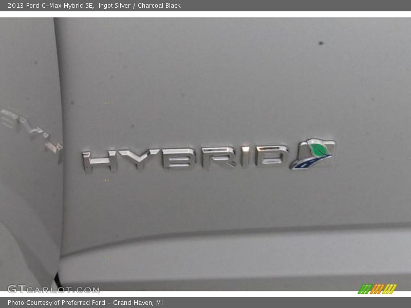Ingot Silver / Charcoal Black 2013 Ford C-Max Hybrid SE