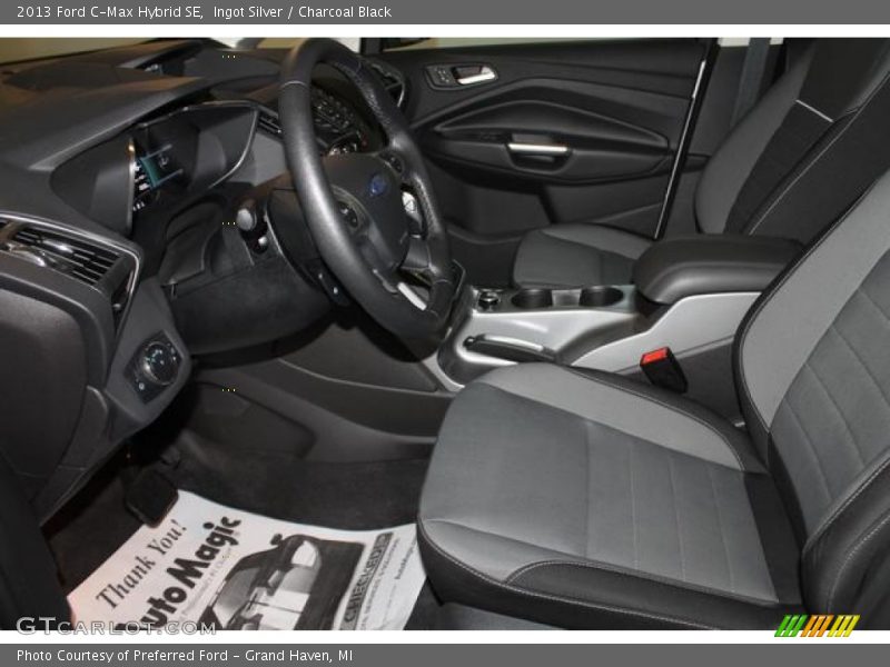 Ingot Silver / Charcoal Black 2013 Ford C-Max Hybrid SE