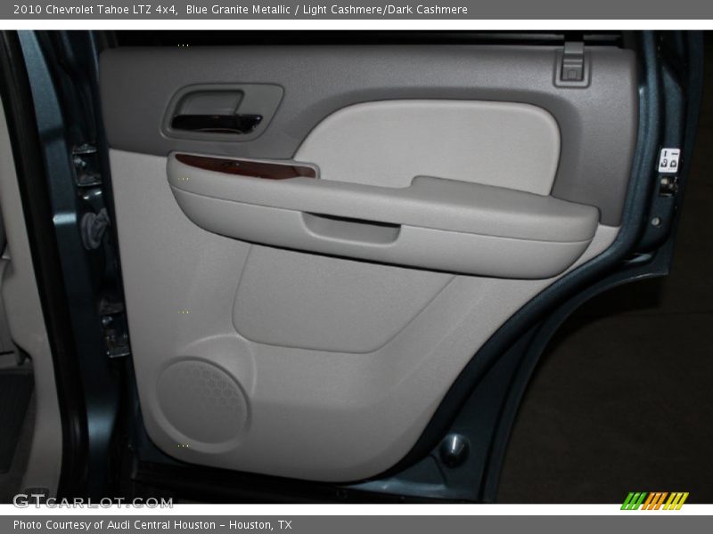 Blue Granite Metallic / Light Cashmere/Dark Cashmere 2010 Chevrolet Tahoe LTZ 4x4