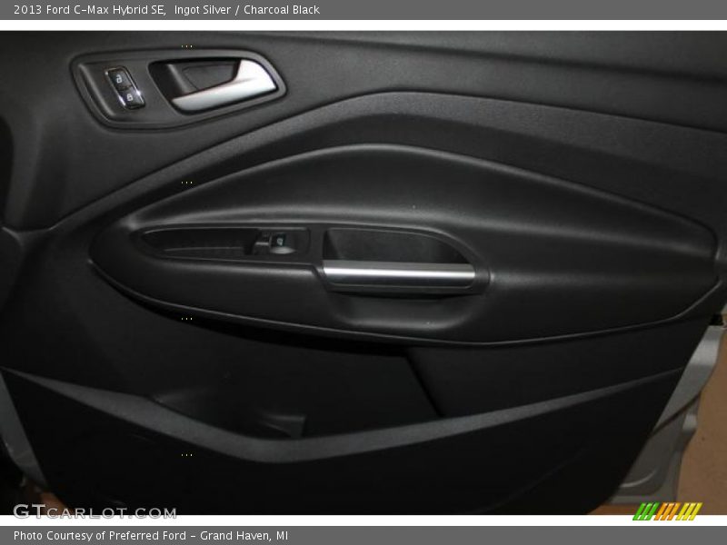 Ingot Silver / Charcoal Black 2013 Ford C-Max Hybrid SE