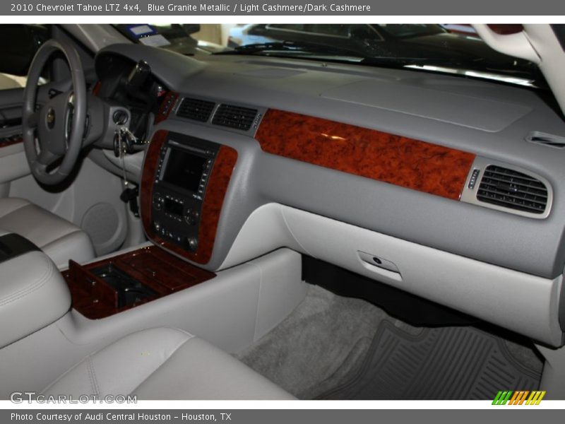 Blue Granite Metallic / Light Cashmere/Dark Cashmere 2010 Chevrolet Tahoe LTZ 4x4