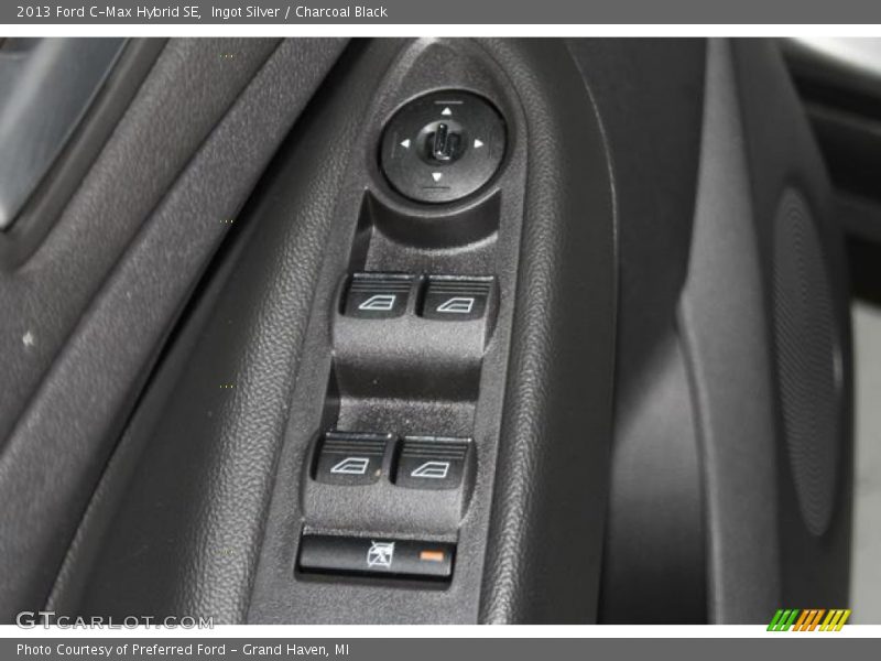 Ingot Silver / Charcoal Black 2013 Ford C-Max Hybrid SE