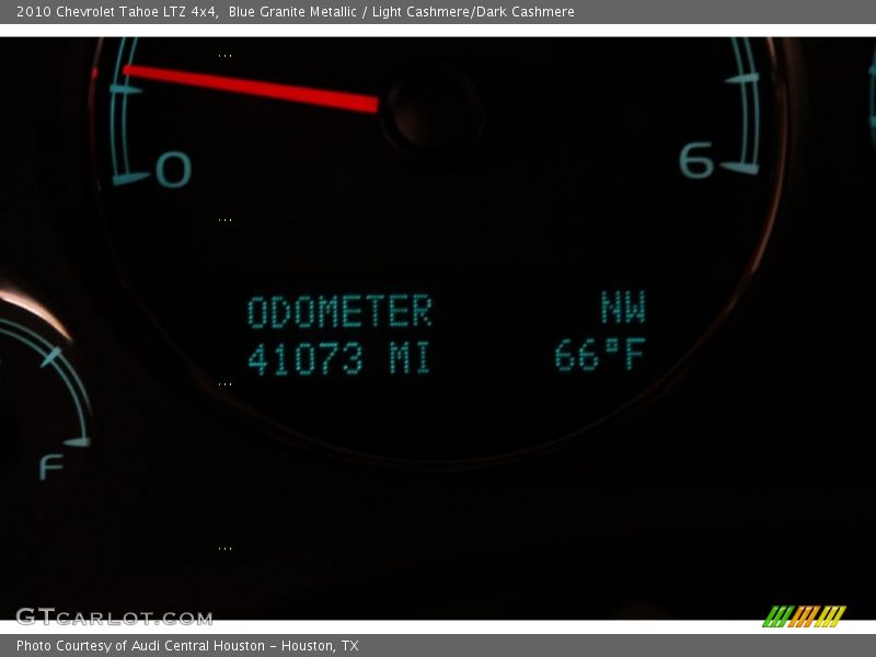 Blue Granite Metallic / Light Cashmere/Dark Cashmere 2010 Chevrolet Tahoe LTZ 4x4