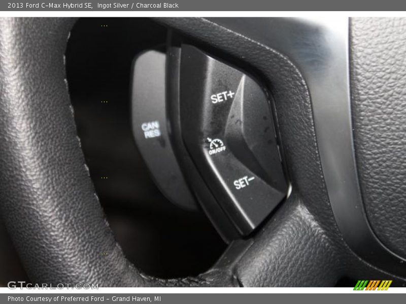 Ingot Silver / Charcoal Black 2013 Ford C-Max Hybrid SE