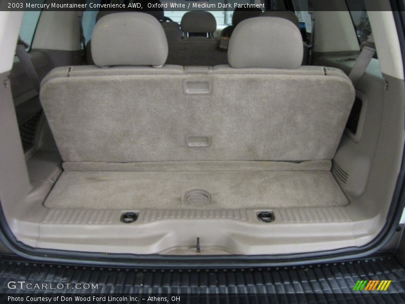 Oxford White / Medium Dark Parchment 2003 Mercury Mountaineer Convenience AWD