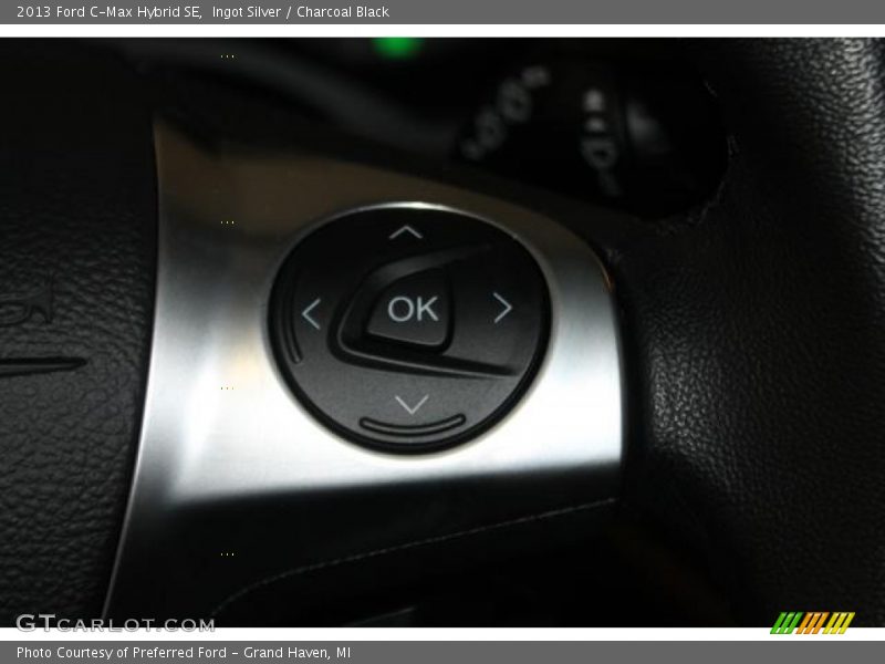 Ingot Silver / Charcoal Black 2013 Ford C-Max Hybrid SE