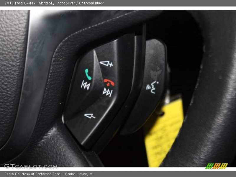 Ingot Silver / Charcoal Black 2013 Ford C-Max Hybrid SE