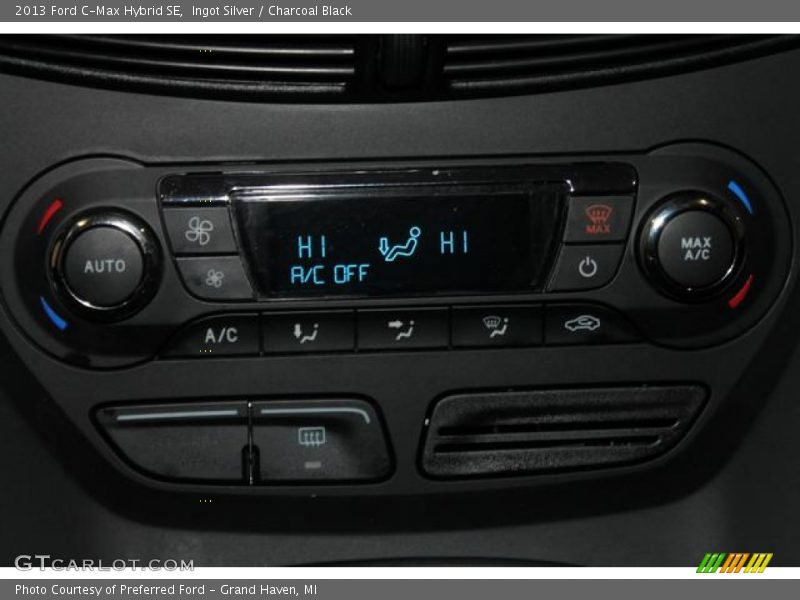 Ingot Silver / Charcoal Black 2013 Ford C-Max Hybrid SE