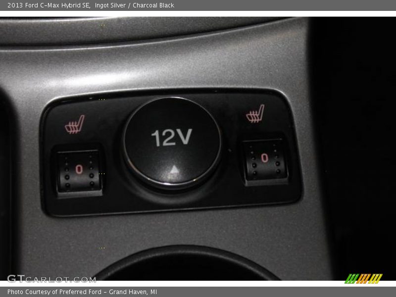 Ingot Silver / Charcoal Black 2013 Ford C-Max Hybrid SE