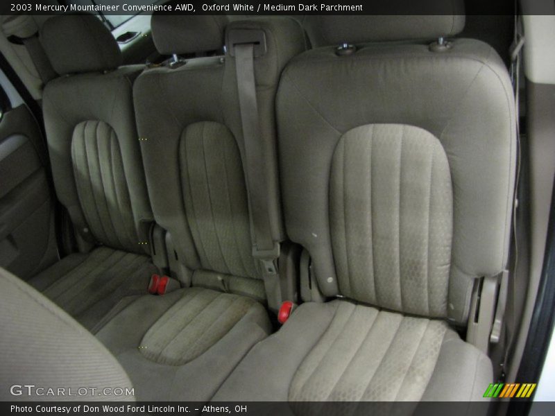 Oxford White / Medium Dark Parchment 2003 Mercury Mountaineer Convenience AWD