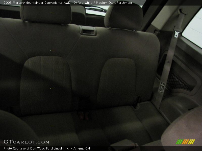 Oxford White / Medium Dark Parchment 2003 Mercury Mountaineer Convenience AWD