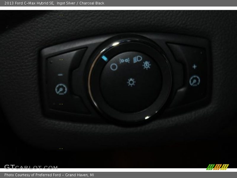 Ingot Silver / Charcoal Black 2013 Ford C-Max Hybrid SE