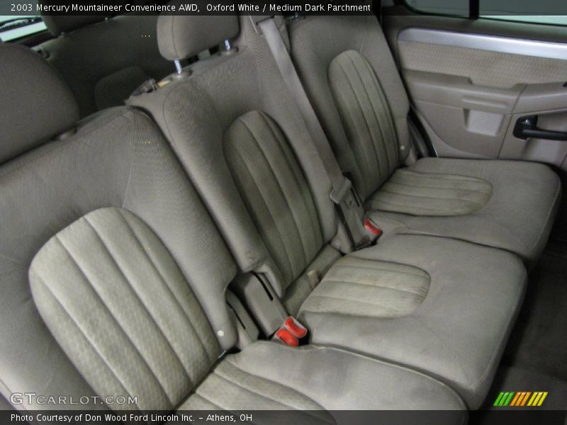 Oxford White / Medium Dark Parchment 2003 Mercury Mountaineer Convenience AWD