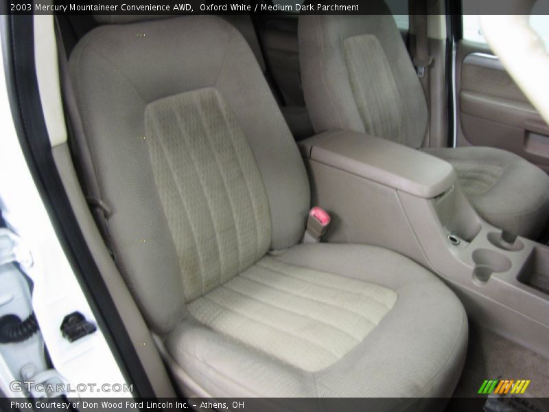 Oxford White / Medium Dark Parchment 2003 Mercury Mountaineer Convenience AWD