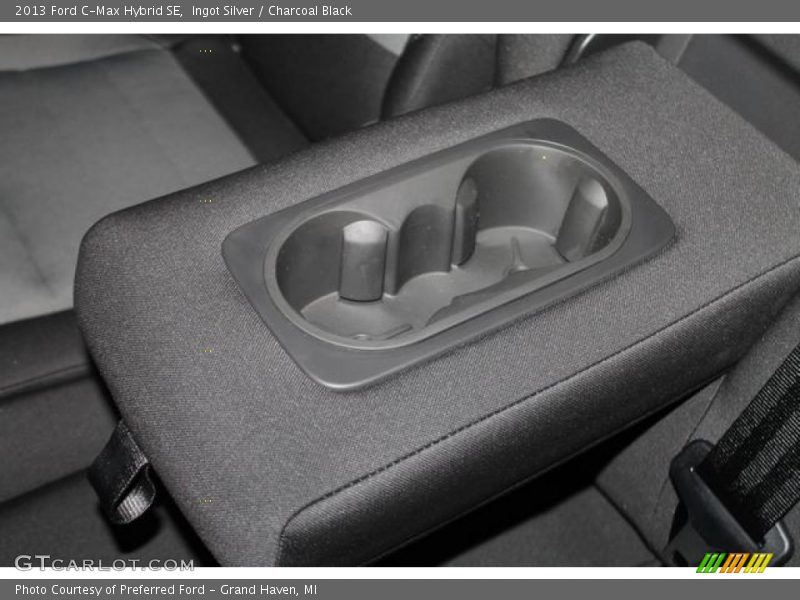 Ingot Silver / Charcoal Black 2013 Ford C-Max Hybrid SE