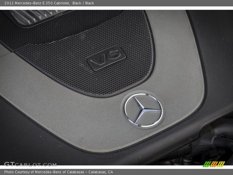 Black / Black 2011 Mercedes-Benz E 350 Cabriolet