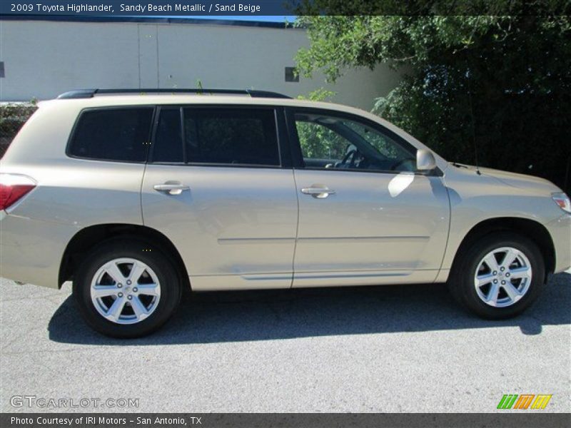 Sandy Beach Metallic / Sand Beige 2009 Toyota Highlander