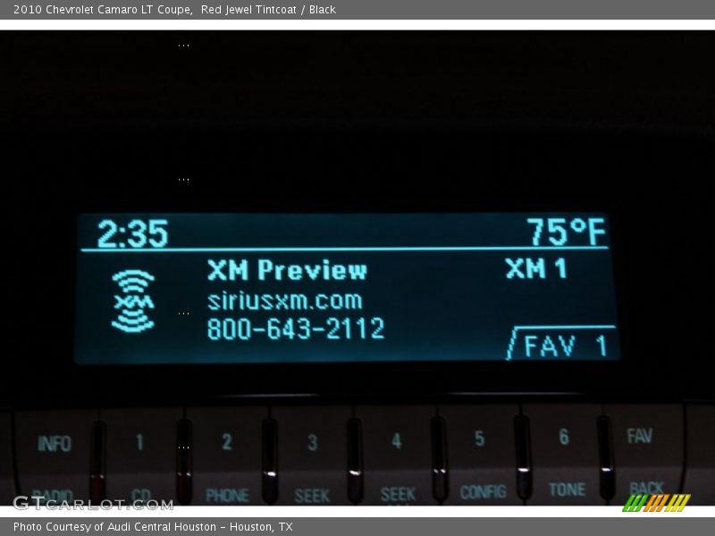 Red Jewel Tintcoat / Black 2010 Chevrolet Camaro LT Coupe