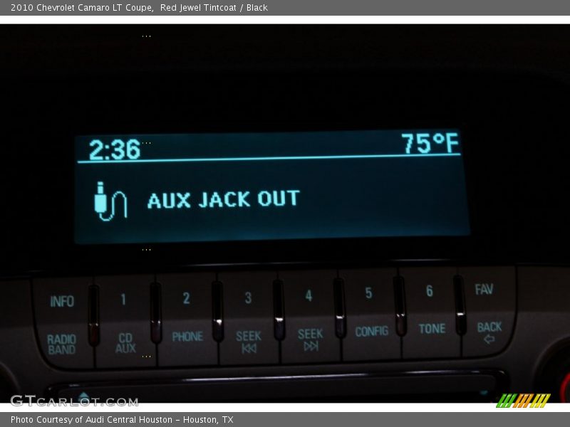 Red Jewel Tintcoat / Black 2010 Chevrolet Camaro LT Coupe