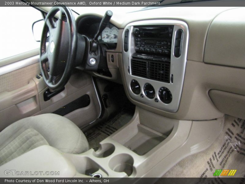 Oxford White / Medium Dark Parchment 2003 Mercury Mountaineer Convenience AWD