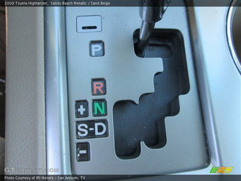 Sandy Beach Metallic / Sand Beige 2009 Toyota Highlander