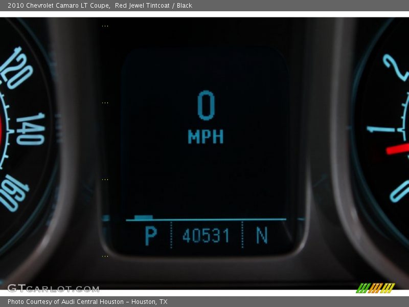 Red Jewel Tintcoat / Black 2010 Chevrolet Camaro LT Coupe