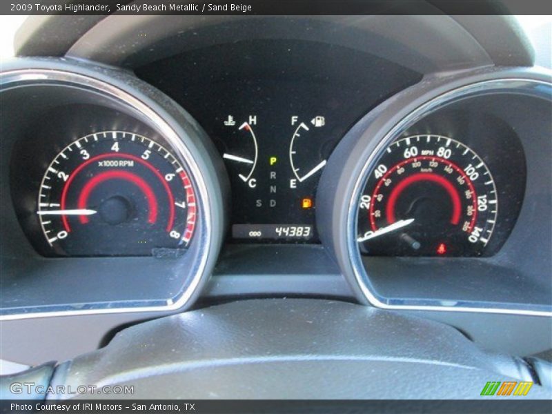 Sandy Beach Metallic / Sand Beige 2009 Toyota Highlander