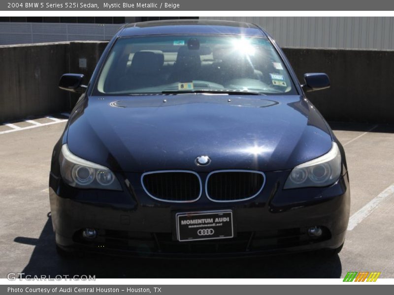 Mystic Blue Metallic / Beige 2004 BMW 5 Series 525i Sedan