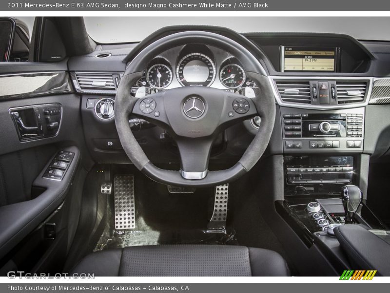 Dashboard of 2011 E 63 AMG Sedan