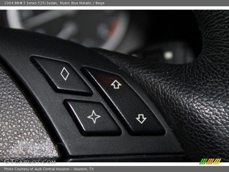 Mystic Blue Metallic / Beige 2004 BMW 5 Series 525i Sedan