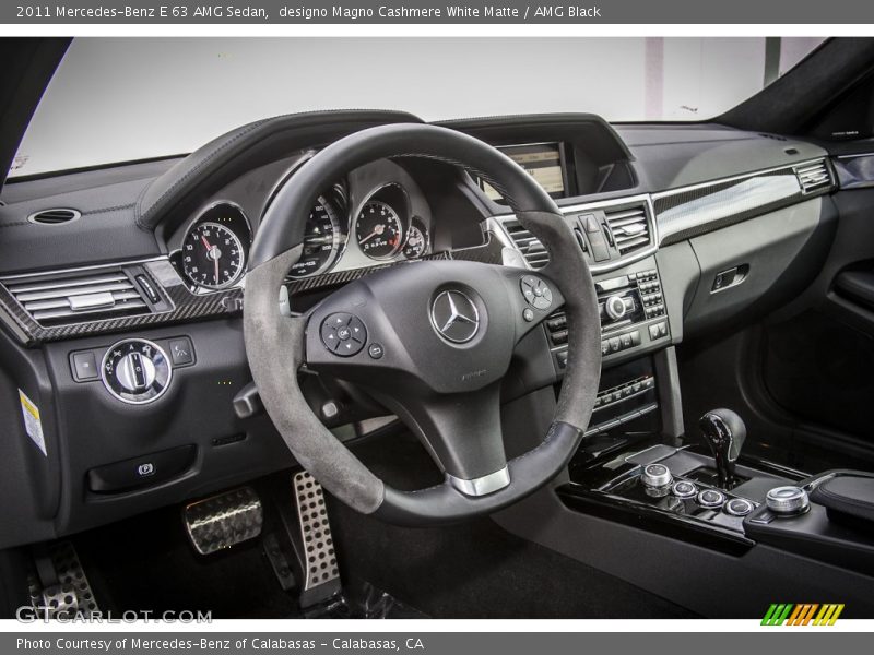 Dashboard of 2011 E 63 AMG Sedan