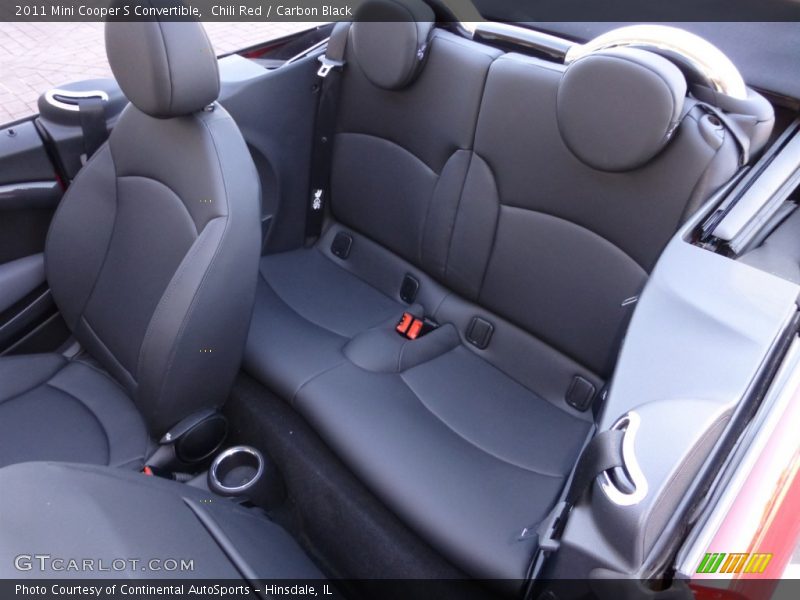 Chili Red / Carbon Black 2011 Mini Cooper S Convertible