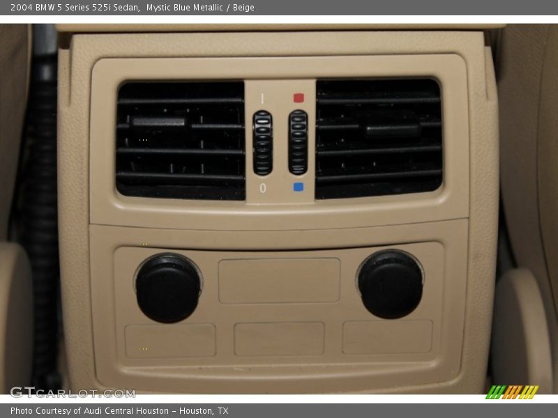 Mystic Blue Metallic / Beige 2004 BMW 5 Series 525i Sedan